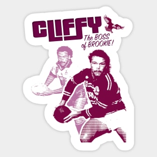 OG FOOTY - Cliff Lyons - Boss Of Brookie Sticker